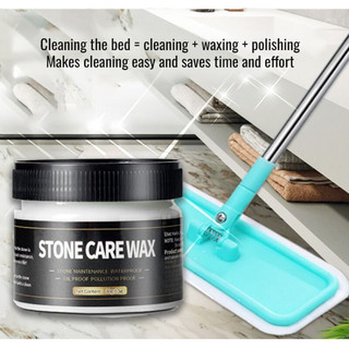 STONE CARE WAX Sáp Đá Đánh Bóng Bảo Vệ 80g