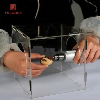 Hộp đựng bụi mài đánh bóng, Mũ trùm đầu chống bụi cho đánh bóng, khắc, bay bụi