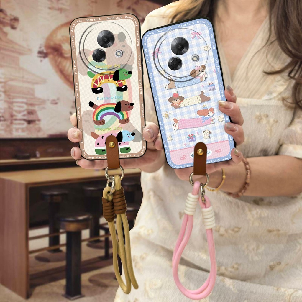 Ốp điện thoại Graffiti Meizu Lucky08, TPU mềm, bảo vệ toàn bộ, chống va đập, dễ thương, đeo ngang