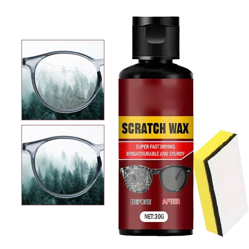 Tẩy vết xước cho kính mắt Kính râm Loại bỏ vết xước Chất lỏng Ba Lan Bảo vệ lâu trôi Kính mắt Chất lỏng làm sạch abrtedvn