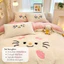 Bộ Vỏ Chăn Ga Gối Nỉ Nhung Hoạt Hình Đáng Yêu Ngộ Nghĩnh - MemMinBedding Luxury