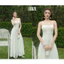 Sea Breeze Dress - Đầm maxi ren thun với họa tiết cách điệu kèm đệm ngực và dây điều chỉnh hở lưng