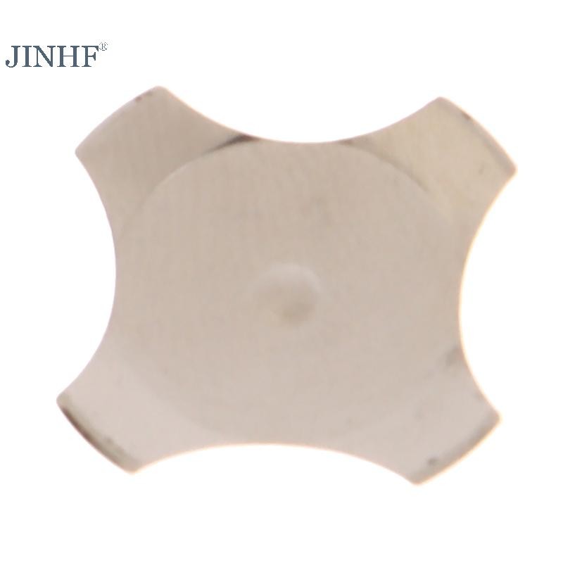 JINHF 20 CÁI 10 Có Điểm Hình Chữ Thập Kim Loại Dome Reset 5 6 7 8.4 10 12 14 16 MM Màng SPST Xúc giác bật / tắt tạm thời HOT