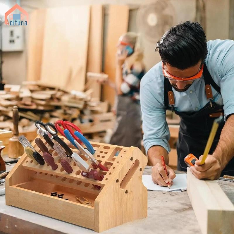 Giá Để Đồ Tua Vít Cho Máy Tính Để Bàn Tua Vít Tổ Chức Với 53 Lỗ Tay Mandder Tre Tay Nói Cho Kìm