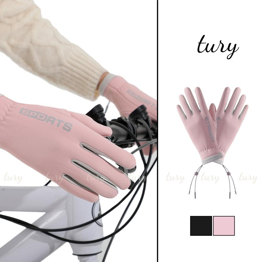 Găng Tay Nam Nữ Unisex - Tury - Bao tay đi xe đạp mùa đông chống thấm nước, chống trượt - GT061