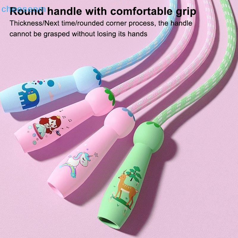 Cheenm 2.8M Hoạt Hình Tập Nhảy Dây Tập Thể Dục Cho Trẻ Em Nhảy Dây Cotton Dây Có Thể Điều Chỉnh Nhảy Dây Tiểu VN