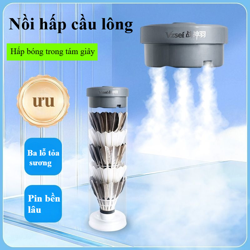 Máy Tạo Làm Tăng Độ Ẩm Quả Cầu Lông,tăng độ bền cho quả cầu lông,Di động thời gian sử dụng lâu dài