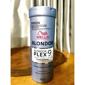 Bột Tẩy Giúp Tóc Nâng Sáng Lên Level 9, Giảm Đứt Gãy Tóc Wella Blondor Blondorplex Powder Light 9 400gr [ MK ]