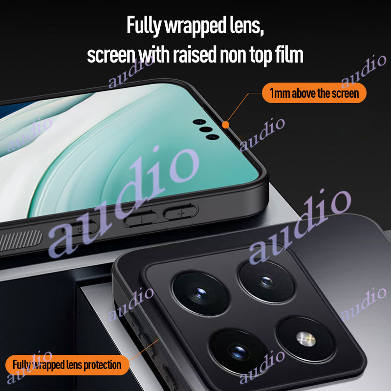 Dành Cho Xiaomi 15T Pro 5G Sang Trọng AG Mờ Ốp Lưng Điện Thoại Xiaomi 15T 15TPro 5G 2025 Kim Loại Mờ Mềm TPU Vỏ Cho Xiaomi15T Pro Xiaomi15TPro 5G Bảo Vệ Camera Chống Sốc