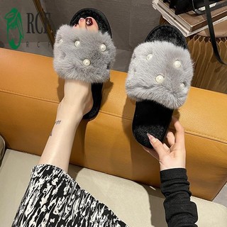 Dép Chống Trơn Trượt Sang Trọng Cho Nữ - Giày Gia Đình Ngoài Trời Trong Nhà Phong Cách Hàn Quốc Thu Đông