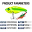 Mồi jig kim loại mắt 3D từ 3g đến 20g - Phù hợp câu cá hồi, bass và pike