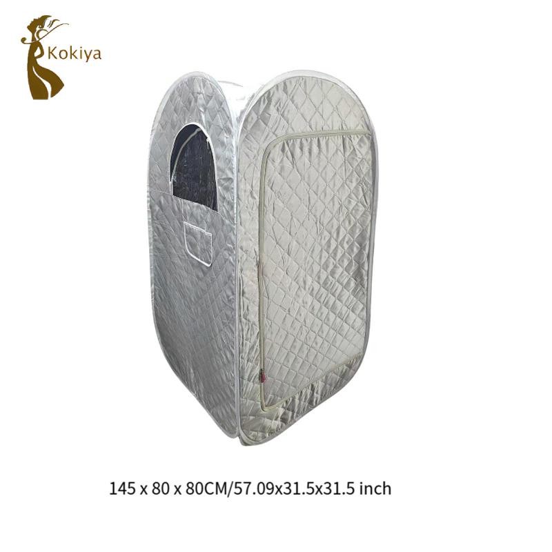 Lều xông hơi gấp di động chống nước, hai mặt, dây kéo, 57x31x31inch, dùng cho 1 người toàn thân SPA