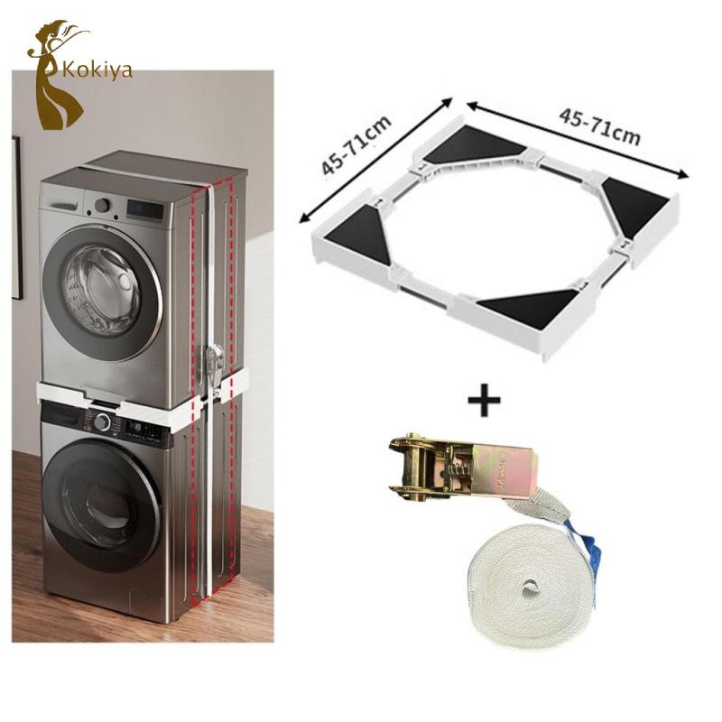 Bộ xếp chồng máy sấy máy giặt Phạm vi điều chỉnh 17,72 inch-27,95 inch Đa năng