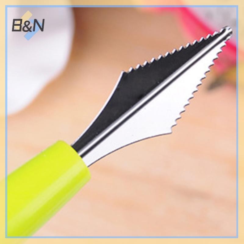 B & N Dưa Dưa Hấu Trái Cây Baller Khắc Kem Dưa Muỗng Khắc Thủ Công.