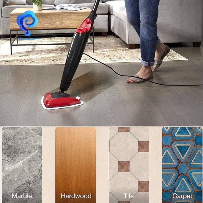 [dreamedge] Miếng đệm hơi nước bằng sợi nhỏ có thể tái sử dụng để thay thế các bộ phận dụng cụ làm sạch sàn cây lau nhà bằng hơi nước