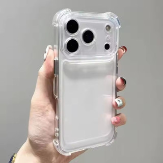 [JLK] Ốp Điện Thoại Trong Suốt Chống Sốc Sang Trọng Cho iPhone 17 Air 17Pro 17 Pro Max Ốp Lưng Mềm Trong Suốt Ốp Lưng Cứng