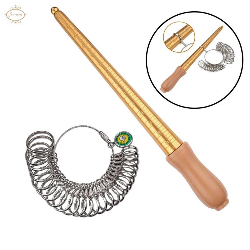 Bộ dụng cụ đo kích thước nhẫn từ size 1 đến 13 cho làm trang sức