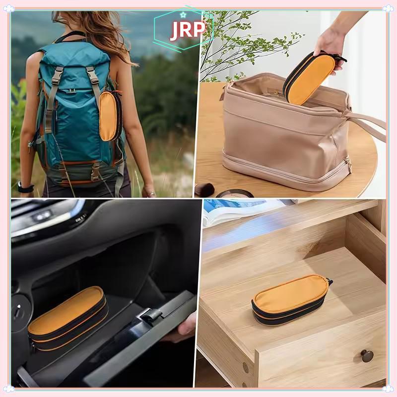 JRP 1Pc Hộp đựng kính râm hai lớp Hộp đựng du lịch chống nước Hộp lưu trữ bền đa chức năng Chuyến đi công tác JRP