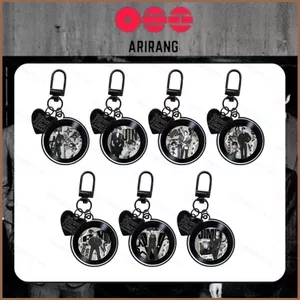 SQ11 7 Cái / bộ BTS Acrylic Móc Khóa THẾ GIỚI TOUR ARIRANG SUGA Mặt Dây Chuyền Ba Lô Túi & Chìa Khóa