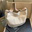 2024 Túi Tote Túi Vải Nữ Messenger Túi Đi Học Nữ Sinh Đại Học Kết Cấu Lớp Học Thường Ngày Một Vai Túi Lớn Hợp Thời Trang