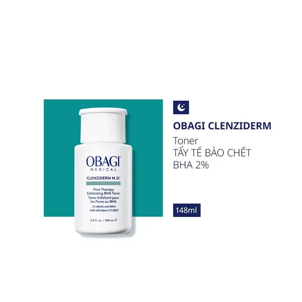 [HÀNG CÔNG TY ] Dung Dịch  BHA Obagi Clenziderm MD Pore Therapy 148ml | Tẩy Da Chết, Giảm Mụn