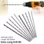 GILL 1 Mũi khoan cực dài, Dụng cụ khoan thép HSS, Đường kính 2-6mm Chiều dài 160-300mm Dụng cụ điện cho nhựa nhôm gỗ