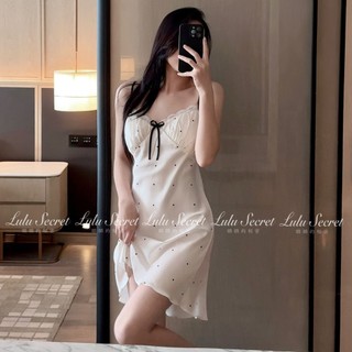 [Pre-Order]-Bộ Đồ Ngủ Nữ Sling mẫu mới lạ  Váy Ngủ có Miếng Lót Ngực Plus Size Loungewear Pure Desire