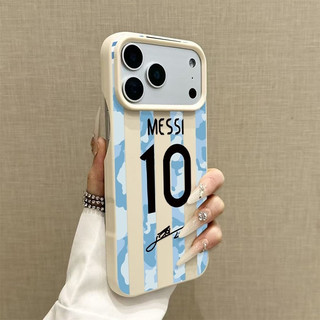 Màu xanh tương phản Không. 10 sọc Thích hợp cho iPhone 12 ProMax Ốp lưng nửa đầu 16 Pro Max 14 11 Pro 15 Pro 17 13 XR 17 ProMax Ốp lưng chống trầy xước mềm chống sốc
