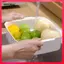 Nồi hấp vi sóng để nấu rau củ Bát hơi nước bằng nhựa Bữa ăn tốt cho sức khỏe nhanh chóng cho nhà bếp Sử dụng tại nhà Nồi chay