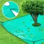Bạt cảnh quan 79 x 79 Inch Vải phong cảnh rào chắn lá chống thấm nước hạng nặng có lỗ 12 Inch cho sân gelhvn