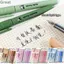 GREA 4 Bút Máy Có Thể Đổ Lại, Mực Đen Bút Máy Capibara Mực Có Thể Thay Thế, Dễ Thương Nhanh Khô Đầu EF Viết Văn Phòng Phẩm Văn Phòng Học