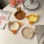 Khuyến nghị Mucha Hand-Made Đan Chất liệu tự làm Gói Nằm Bơi Vịt Coaster Móc tóc Giảm bớt sự nhàm chán Thời gian xả tay