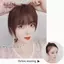 AqToCna Phong Cách Pháp Tổng Hợp Giả Nổ Tóc Giả Mảnh Tóc Tự Nhiên Tóc Giả Phần Mở Rộng Tóc Nữ Tạo Kiểu Tóc Phụ Kiện AqToCna