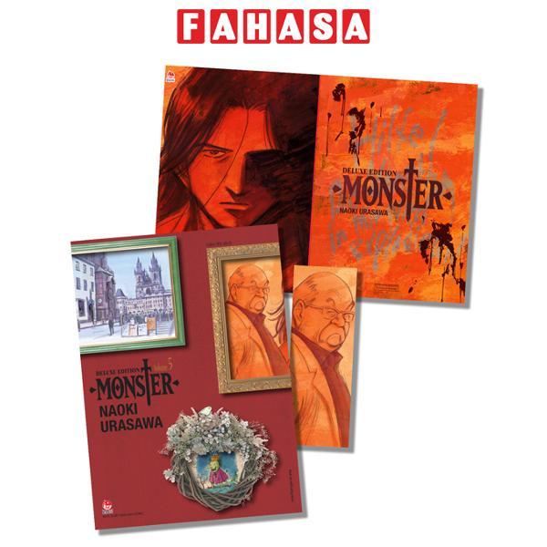 Sách - Monster - Deluxe Edition - Tập 5 - Tặng Kèm Bookmark + Clearfile PVC