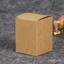 Bao bì vuông Có sẵn Hộp giấy Kraft Retro Trang sức nhỏ Quà tặng Ánh sáng Kraft Hộp đóng gói nhỏ Hộp phụ kiện nhỏ ROPE