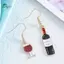 Springevenstar Men Chai Thủy Tinh Quyến Rũ Mạ Vàng Cạnh Nhẹ Cho DIY Trang Sức Làm Ngày Lễ Đảng Đánh Dấu Thủ Công Springevenstar