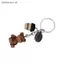 # HB # Móc khóa mặt dây chuyền gấu nhỏ ba chiều dễ thương Túi cá tính quyến rũ Động vật hoạt hình Bapa Treo mảnh Accessorie.