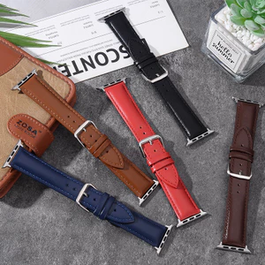 Dây da đa năng 00985 / 38mm40mm41mm / 42mm44mm45mm49mm Xuyên qua / Mẫu đặc biệt 42mm / Mẫu đặc biệt 46mm / / Công tắc thiết kế phát hành nhanh tai thô / Thích hợp cho SE & S8 / Chống mài mòn / Dây đeo thay thế đa năng