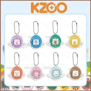 SQ11 STRAY KIDS Móc khóa Acrylic SKZOO Dwaekki HANQOUKA Leebit Mặt dây chuyền cho ba lô Túi & chìa khóa