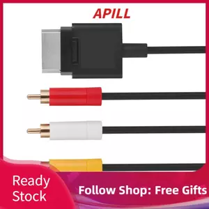Apill Dây cáp TV AV 1,8M Thành phần Dây ABS Video âm thanh để thay thế mỏng 360