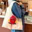 Túi chống nước siêu nhẹ gấp gọn BL71 đựng đồ mua sắm, đi biển du lịch cute
