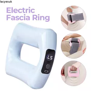 Máy giảm béo cơ thể bằng điện LACYESUK, Vòng Massage Fascia điện đốt cháy mỡ tiện dụng, Đa chức năng có đai có độ ồn thấp Máy mát xa cầm tay cơ bắp có thể điều chỉnh tốc độ có thể điều chỉnh Yoga