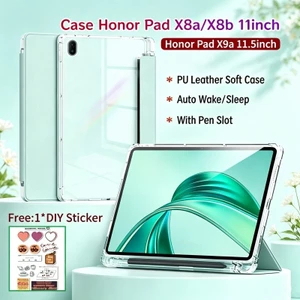 Ốp lưng Honor Pad X8a 11 inch có khe cắm bút Bảo vệ từ tính Honor Pad X8b Ốp lưng HONOR Pad X9a 11,5 inch có mặt sau trong suốt