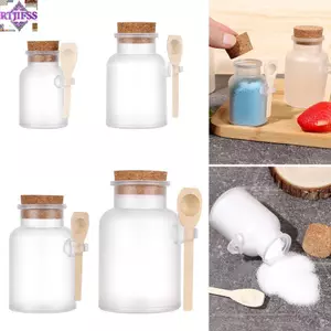 RTJIFSS 100-500g Frosted Seal Jar Hộp đựng đồ di động có thể đổ lại