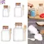 RTJIFSS 100-500g Frosted Seal Jar Hộp đựng đồ di động có thể đổ lại