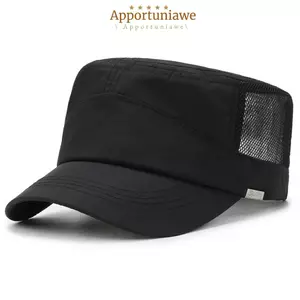 IAPPORTUNIA Mũ phẳng, Mũ bóng chày lưới thoáng khí, Mũ chống nắng khô nhanh có thể điều chỉnh nhẹ ngoài trời