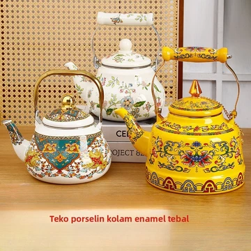 Men Men Ấm Siêu Tốc Đa Màu Hình Quả Lê Ấm Siêu Tốc Men Ấm Siêu Tốc Dày Có Lọc Hoa Ấm Trà Ấm Trà Ấm 9TNU