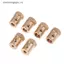 VFZ 1 Bánh Xe Lục Giác Khớp Nối Khớp Nối Khớp Nối Với Ốc Vít Đồng Tay Adapter Đầu Nối Lốp 3 / 4 / 5 / 6 / 7 / 8MM Cho RC Thuyền Phụ Tùng Ô Tô OTE