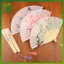 SWEET Vintage Lụa Gấp Quạt Trung Quốc Nhật Bản Nghệ Thuật Thủ Công Quà Tặng Trang Trí Nhà Cửa Vũ Tay Quạt Tre Người Hâm Mộ Ảnh Đạo Cụ n