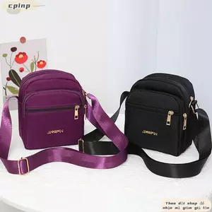 Túi Đeo Vai CPINCP, Túi Vuông Nhỏ Nylon Túi Điện Thoại, Túi Đựng Rau Nhiều Lớp Đơn Giản Cho Nữ